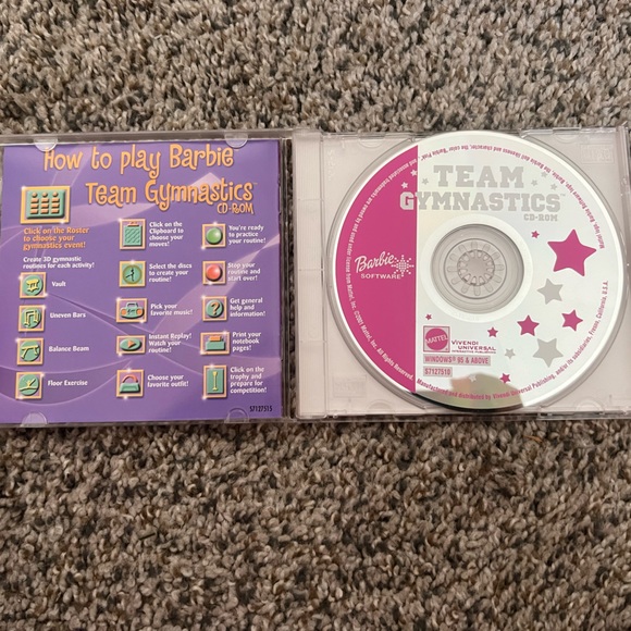 Barbie Team Gymnastics CD ROM - Picture 3 of 4